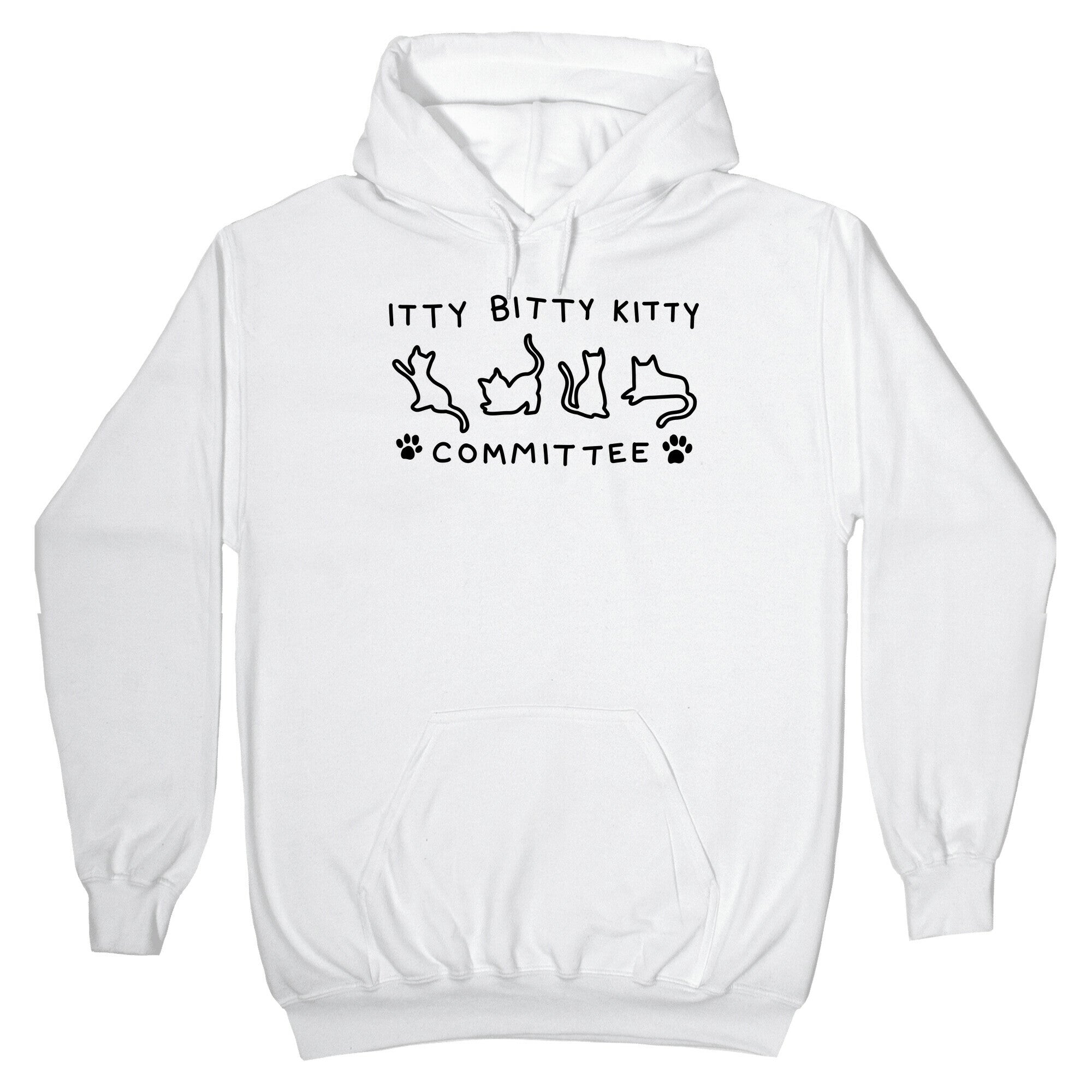 Itty Bitty Kitty Committee Hoodie