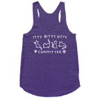 Itty Bitty Kitty Committee Racerback Tank