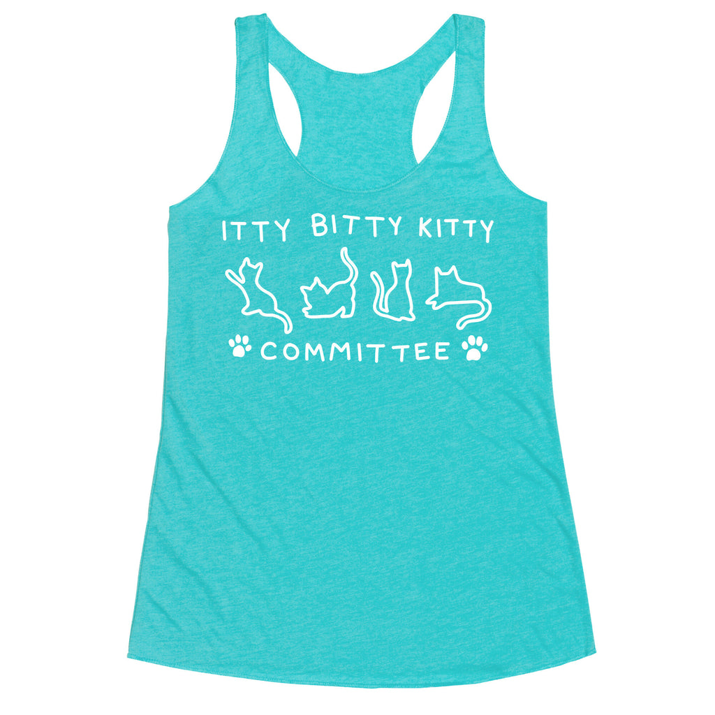 Itty Bitty Kitty Committee Racerback Tank