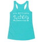 Itty Bitty Kitty Committee Racerback Tank