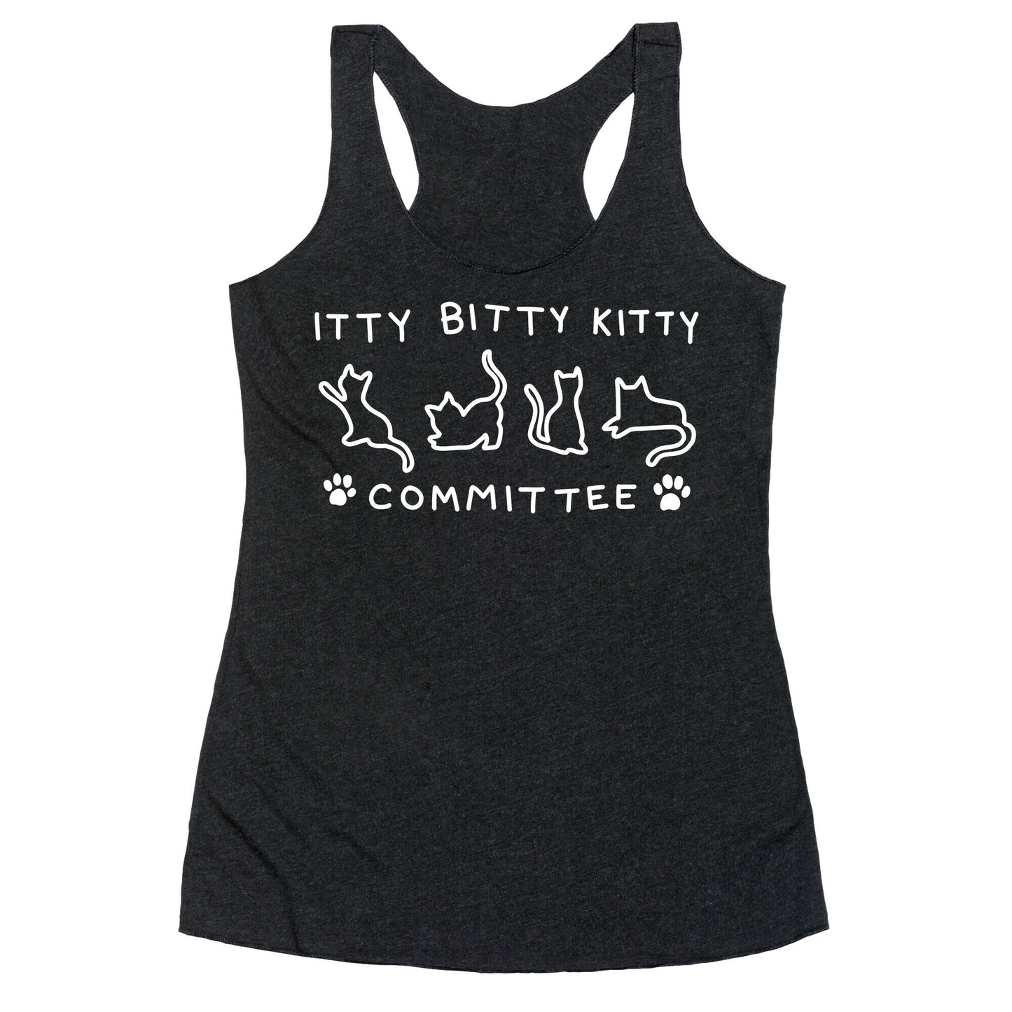 Itty Bitty Kitty Committee Racerback Tank