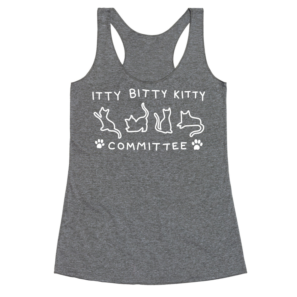 Itty Bitty Kitty Committee Racerback Tank