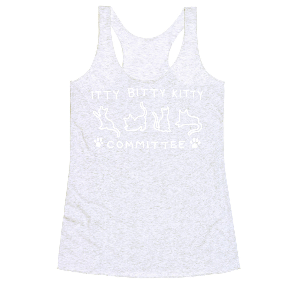 Itty Bitty Kitty Committee Racerback Tank