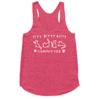 Itty Bitty Kitty Committee Racerback Tank