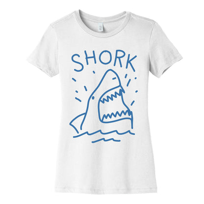 Shork Shark Women's Cotton Tee