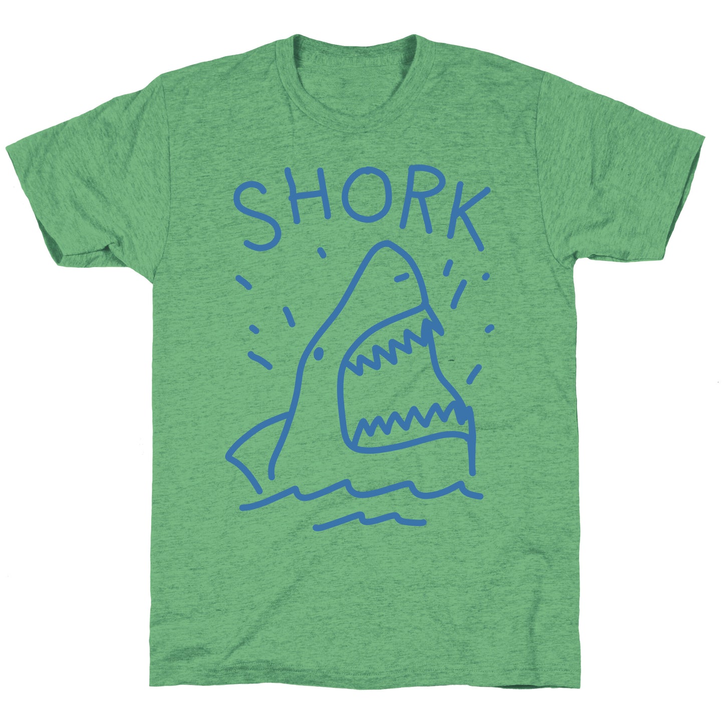 Shork Shark Unisex Triblend Tee