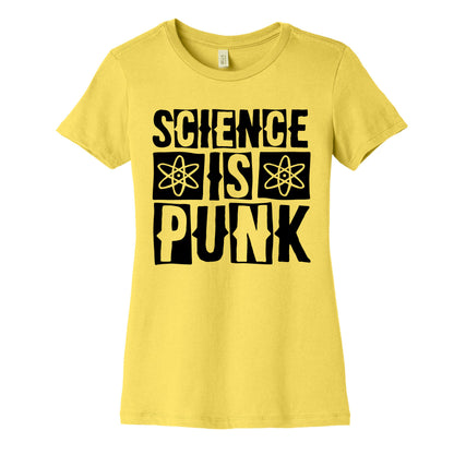 Science Is Punk Women's Cotton Tee