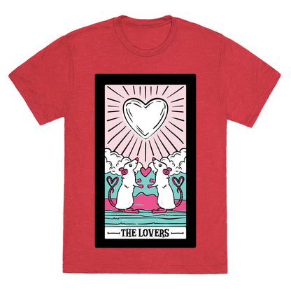 The Rat Lovers Tarot Unisex Triblend Tee