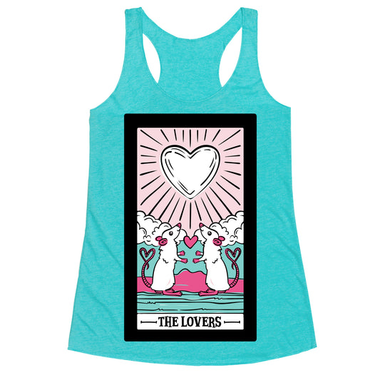 The Rat Lovers Tarot Racerback Tank