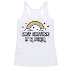 Diet Culture Is A Scam  Racerback Tank