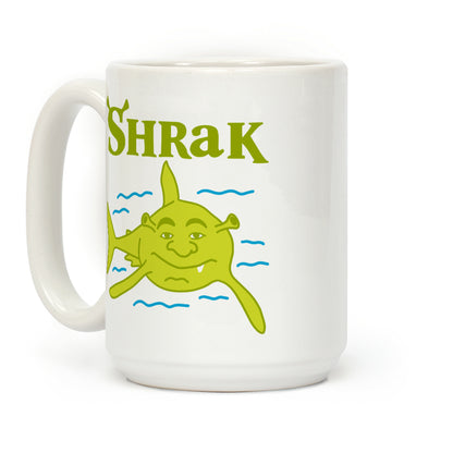 Shrak Shrek The Shark Coffee Mug