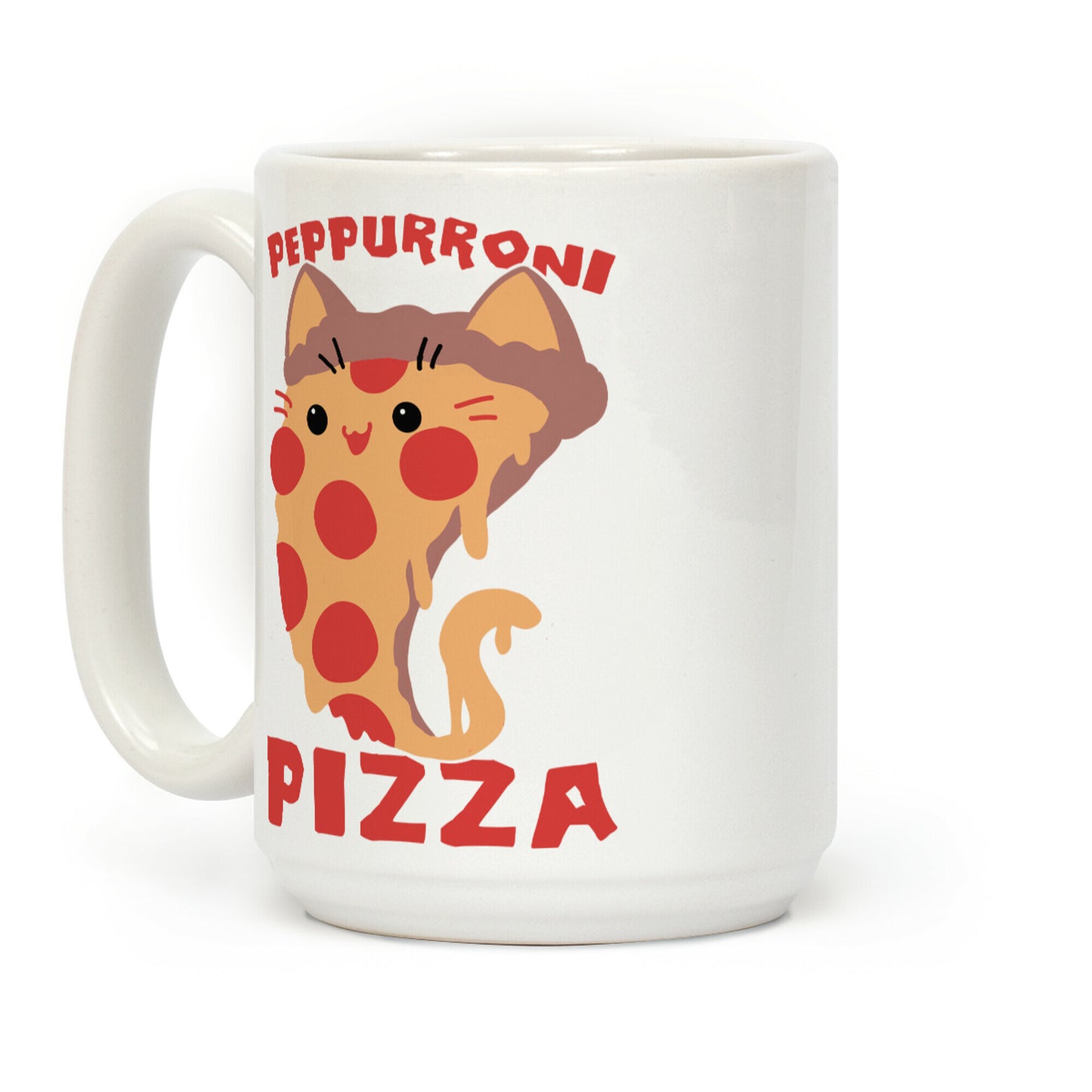 PepPURRoni Pizza Coffee Mug