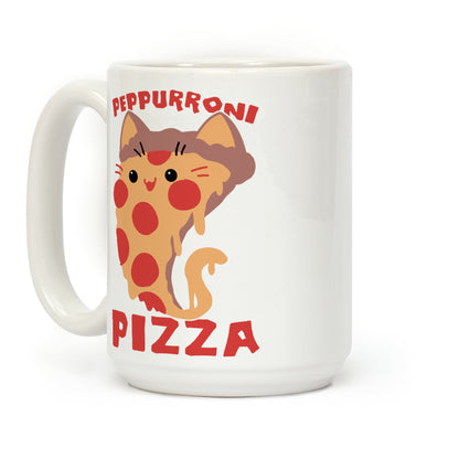 PepPURRoni Pizza Coffee Mug