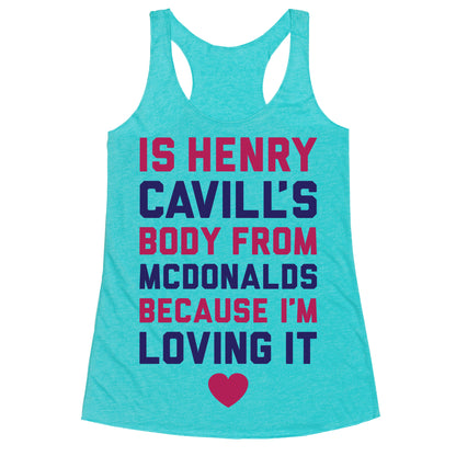 Henry Cavill's Body Racerback Tank