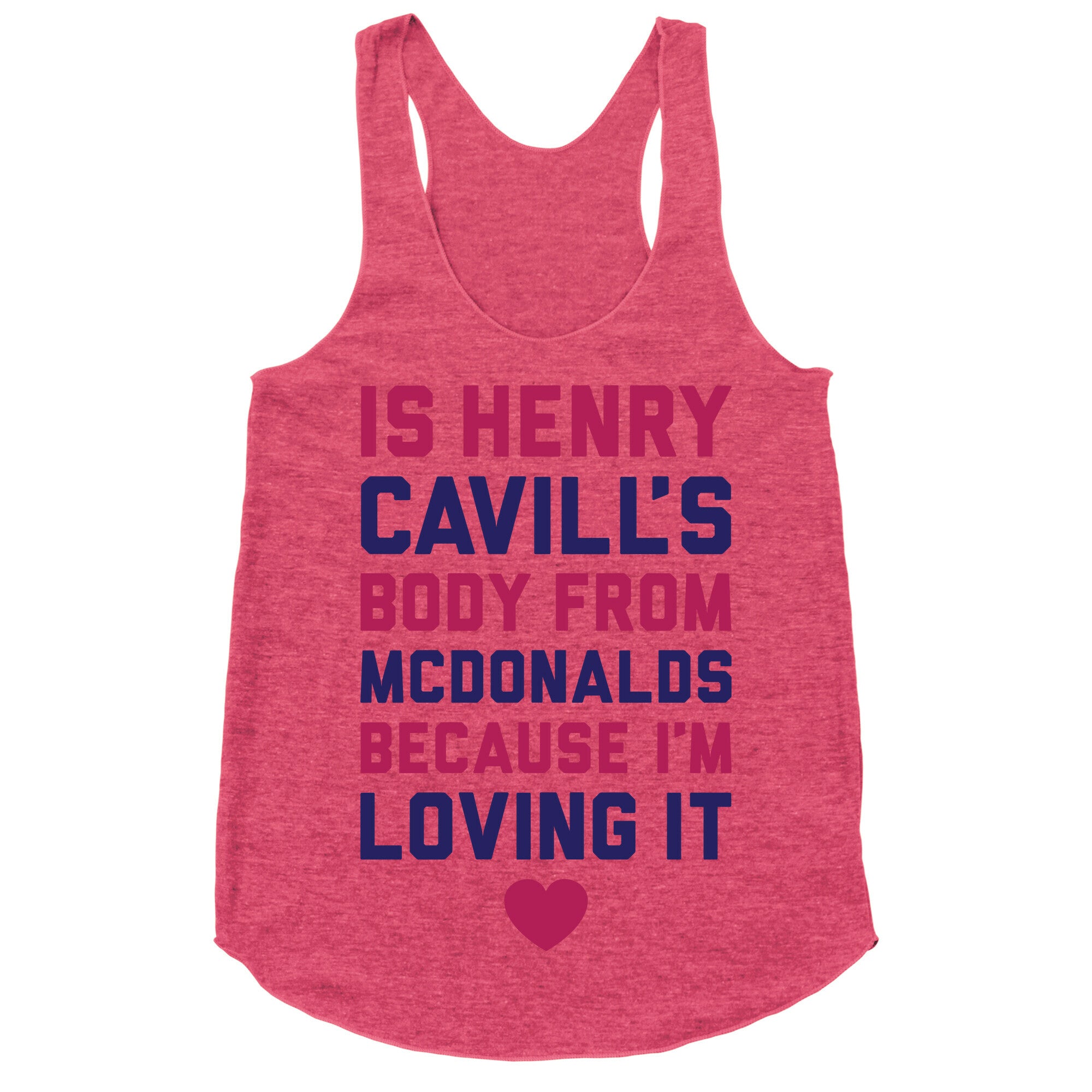 Henry Cavill's Body Racerback Tank
