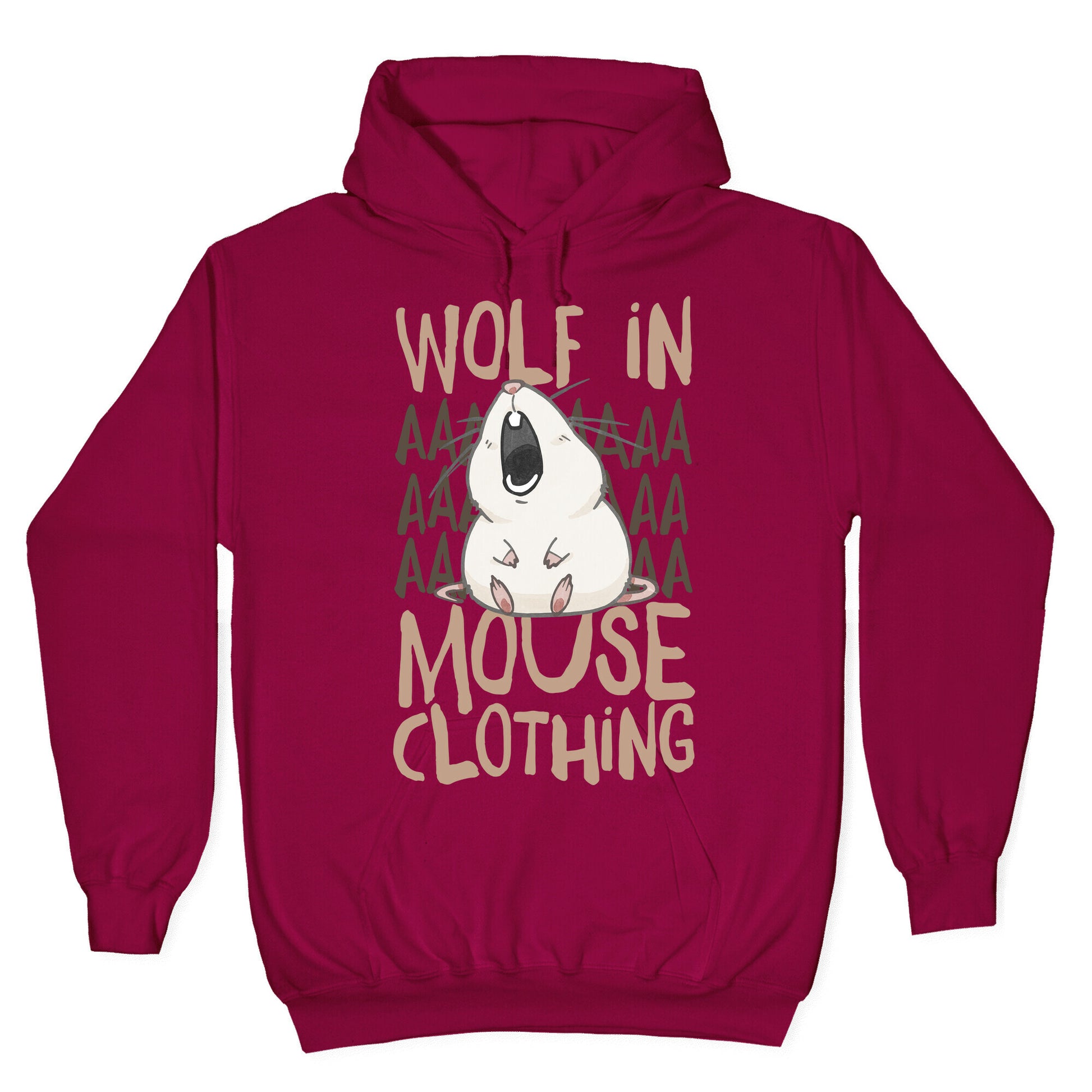 Wolf In Mouse Clothing Hoodie