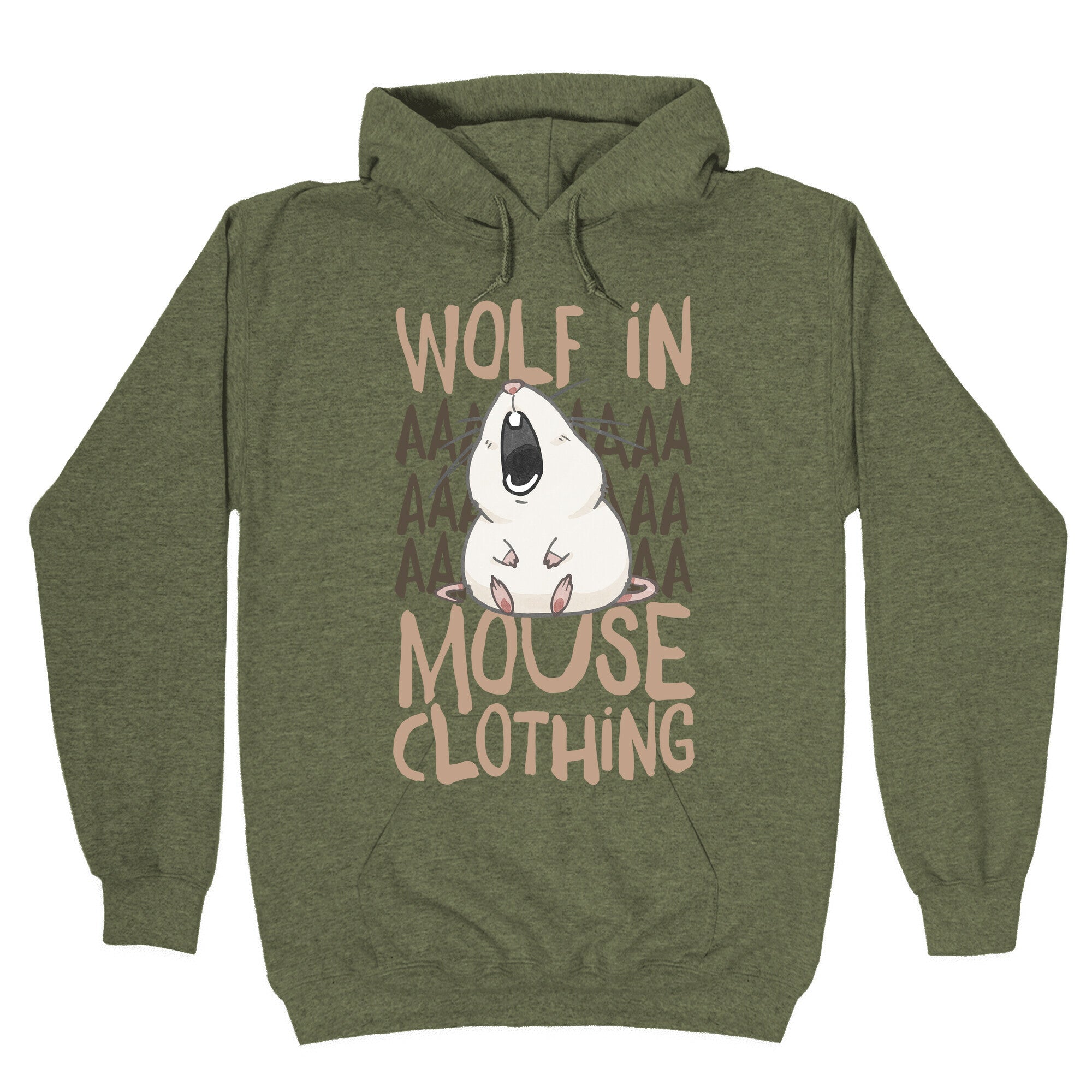 Wolf In Mouse Clothing Hoodie
