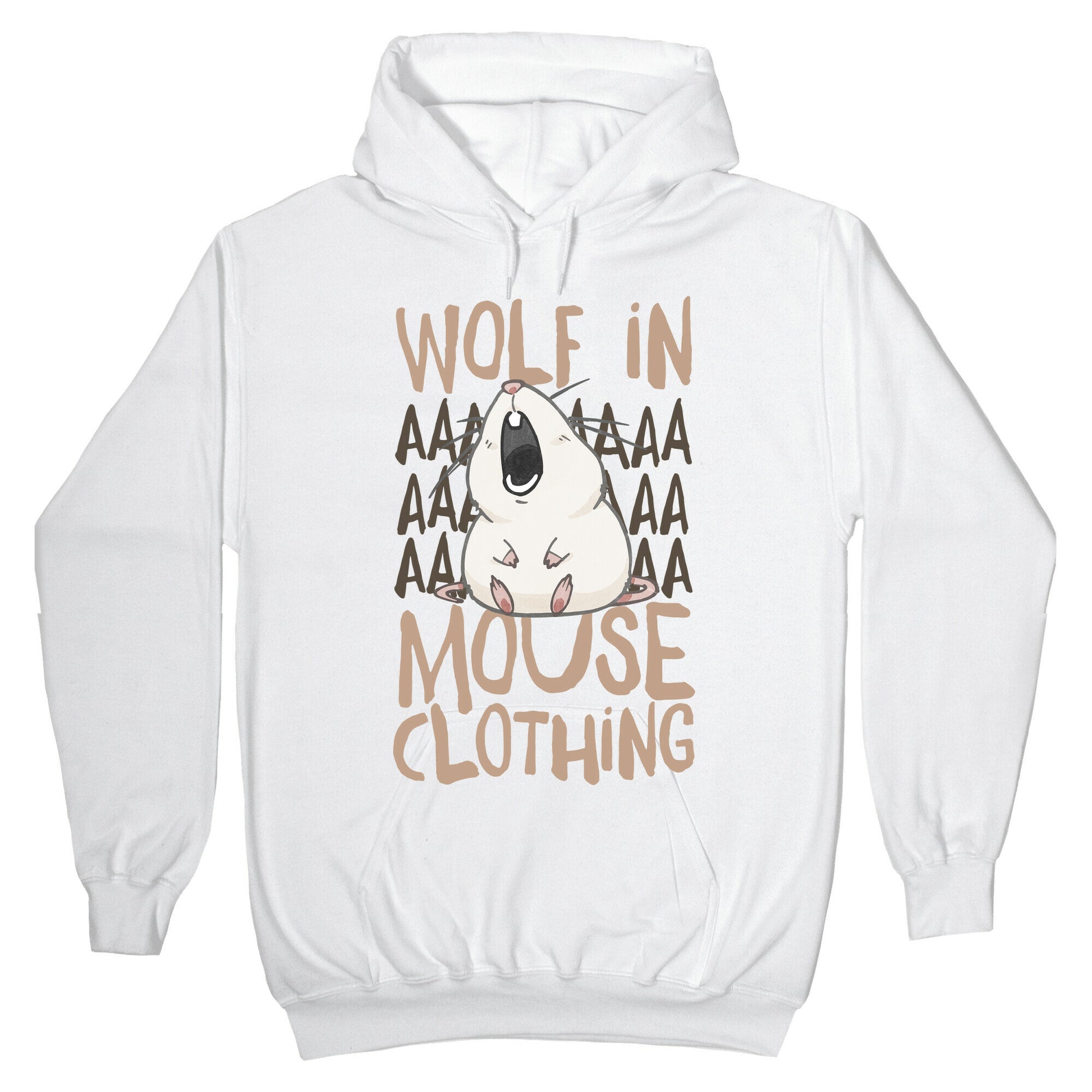 Wolf In Mouse Clothing Hoodie