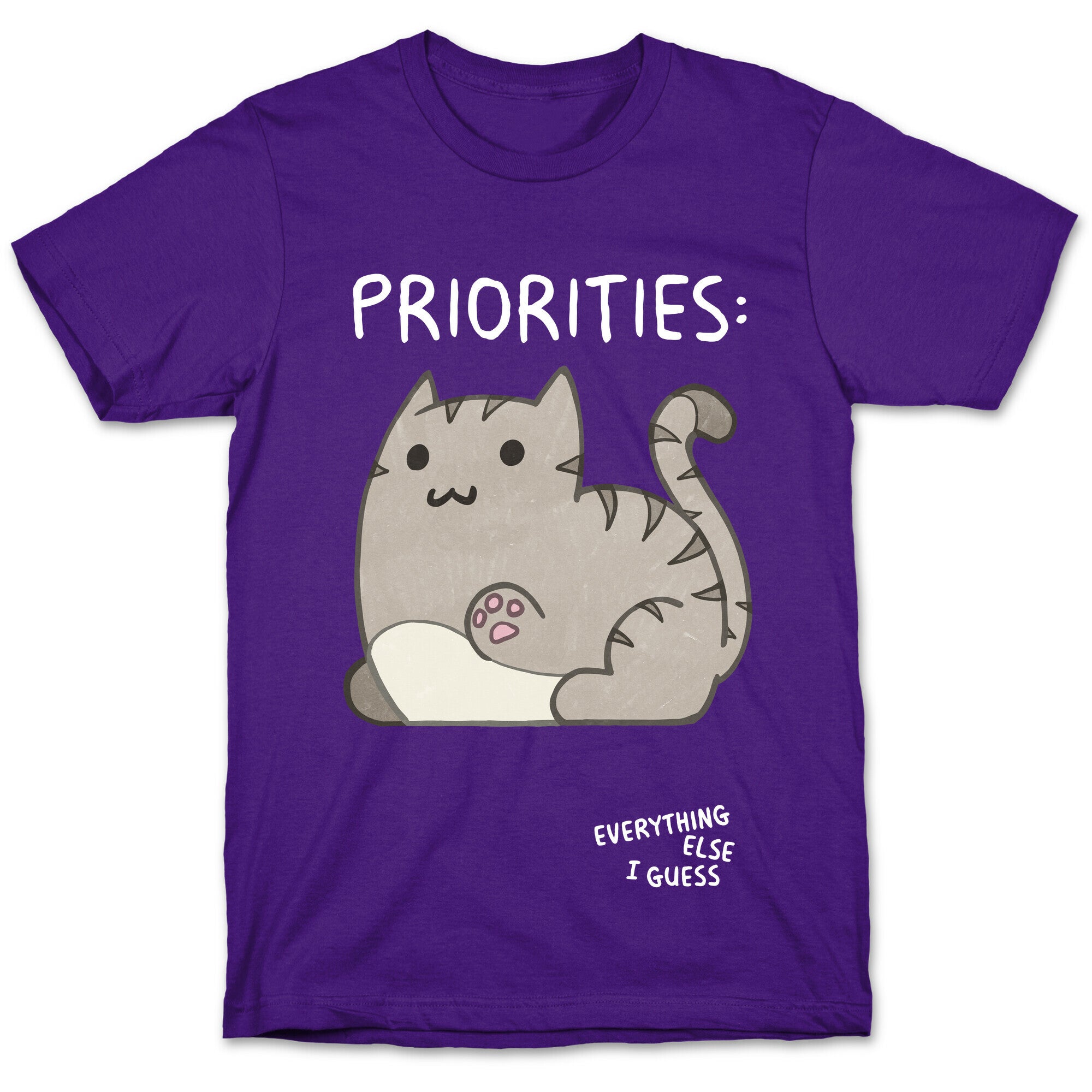 Cat Priorities T-Shirt