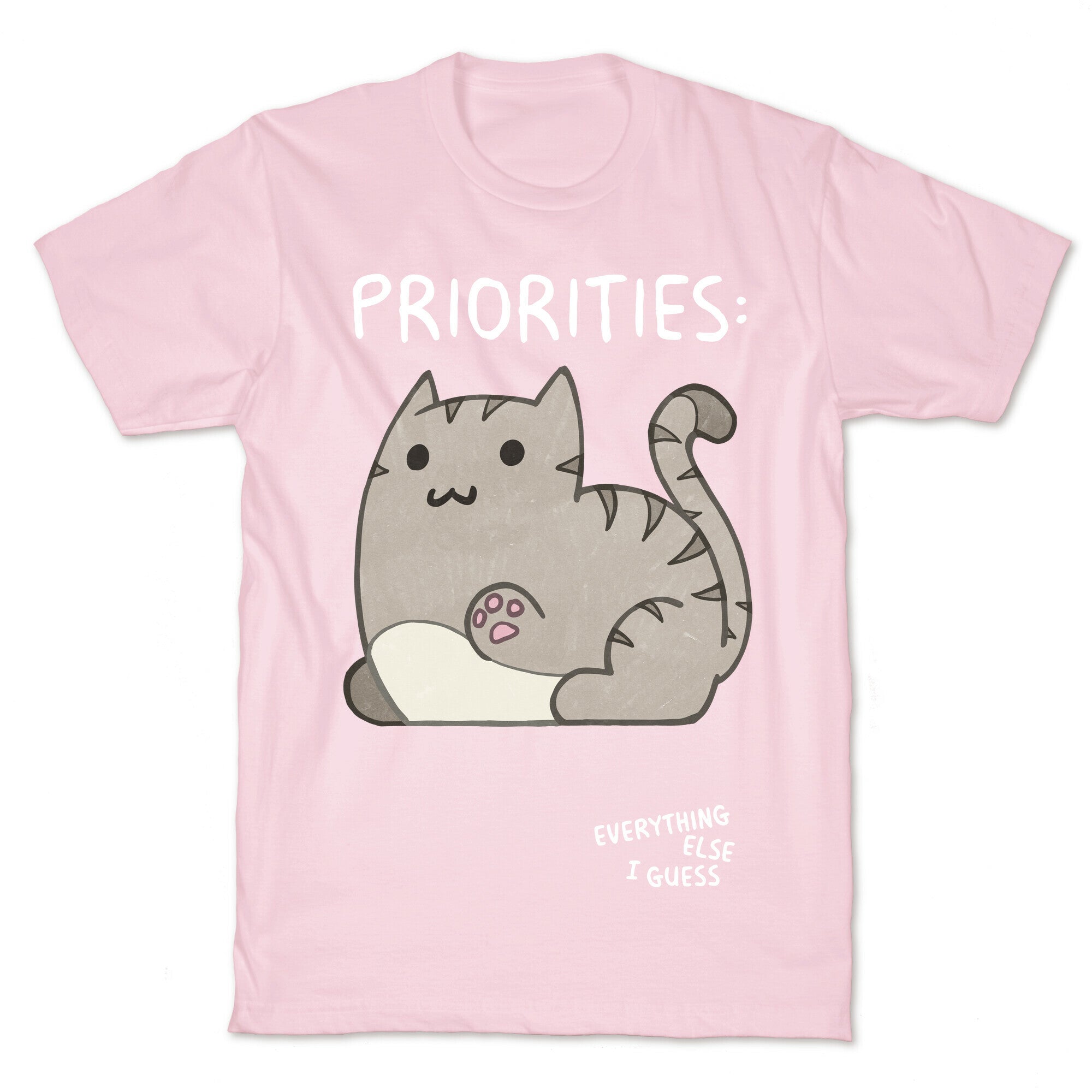 Cat Priorities T-Shirt