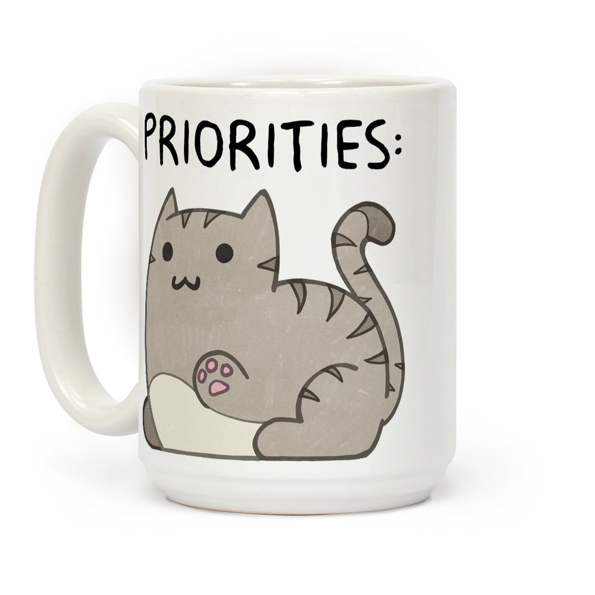 Cat Priorities Coffee Mug
