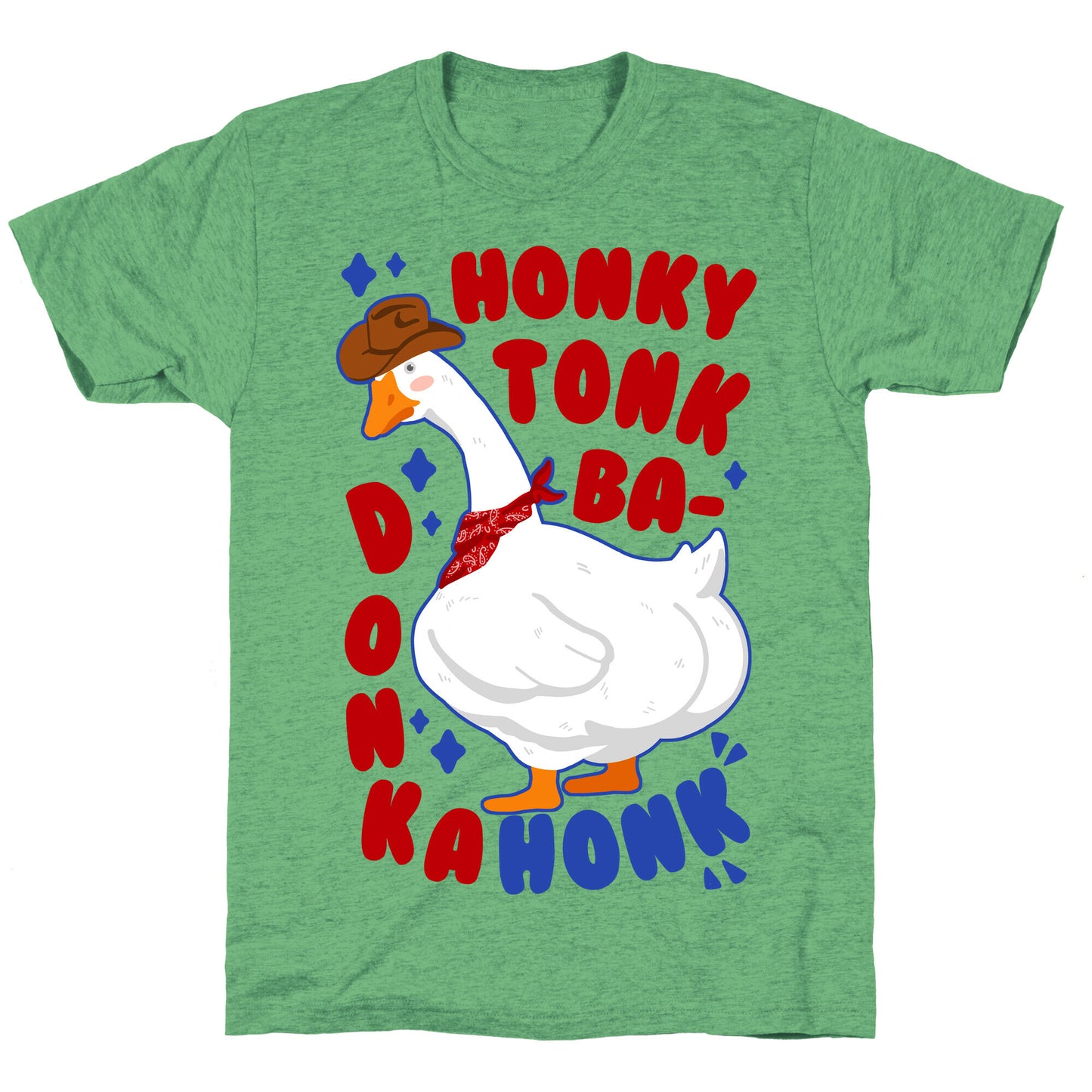 Honky Tonk Badonkahonk Unisex Triblend Tee
