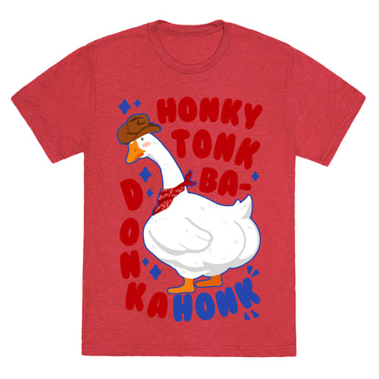 Honky Tonk Badonkahonk Unisex Triblend Tee