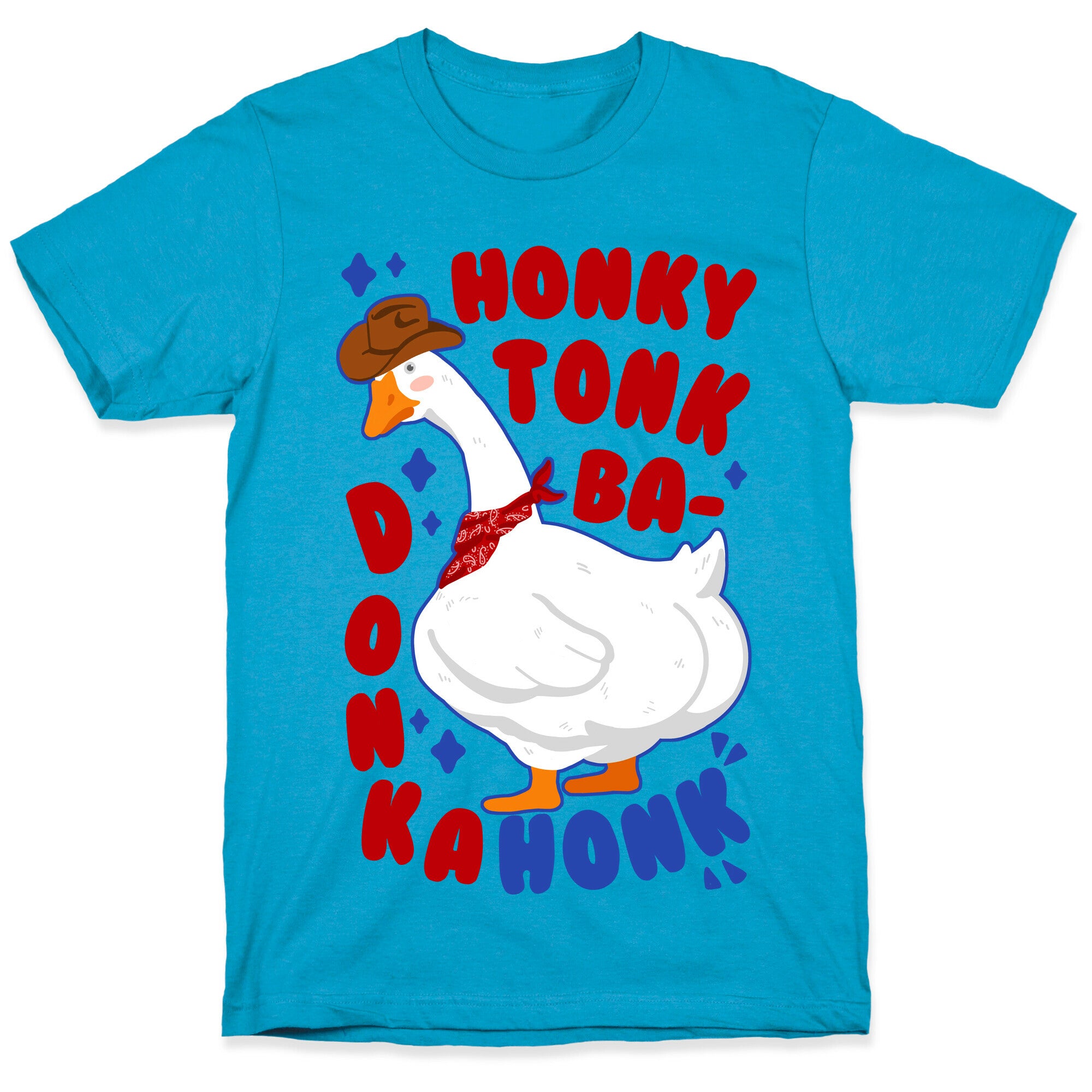 Honky Tonk Badonkahonk Unisex Triblend Tee