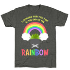 Looking For Pot At The End Of The Rainbow Unisex Triblend Tee