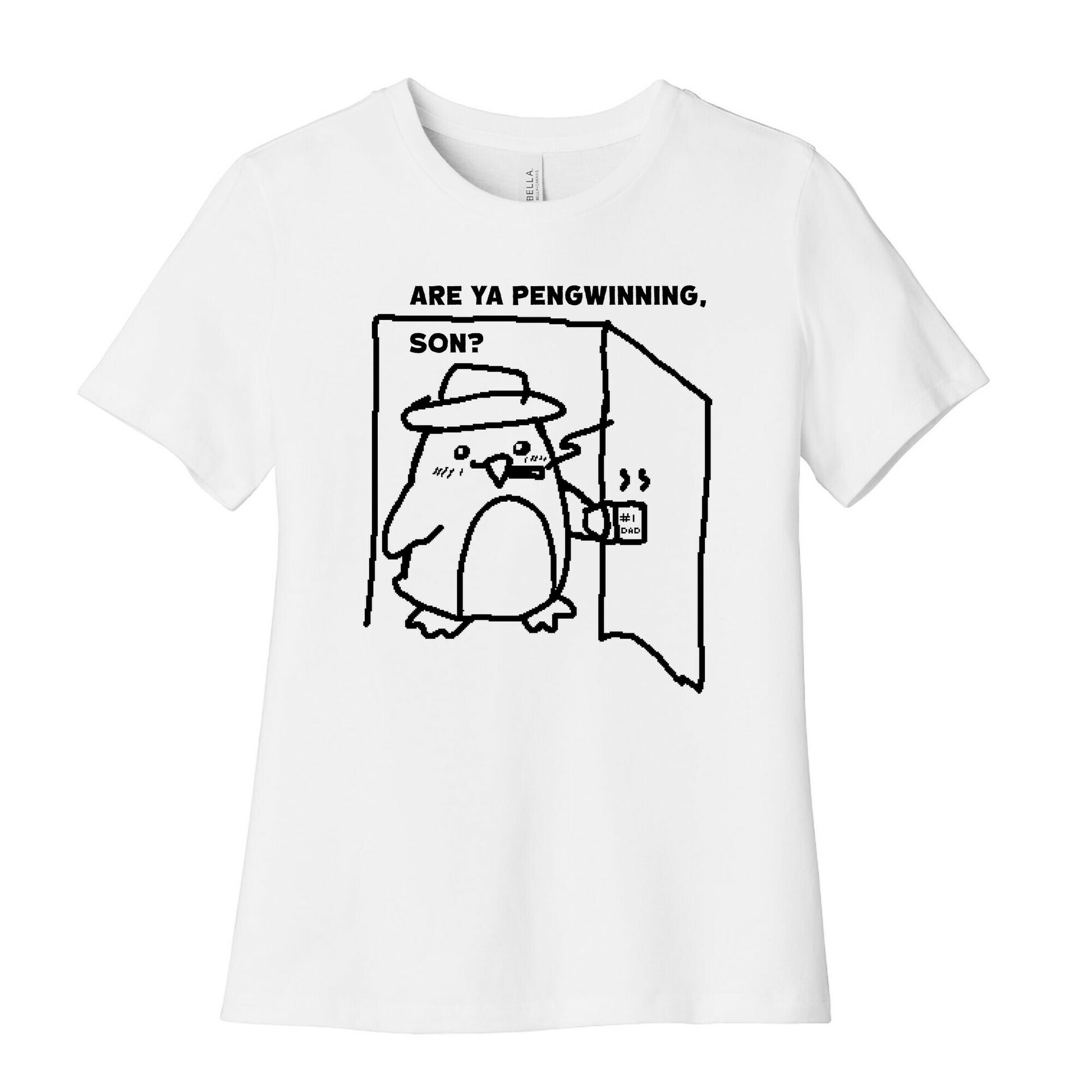 Are Ya Pengwinning, Son?  Women's Cotton Tee