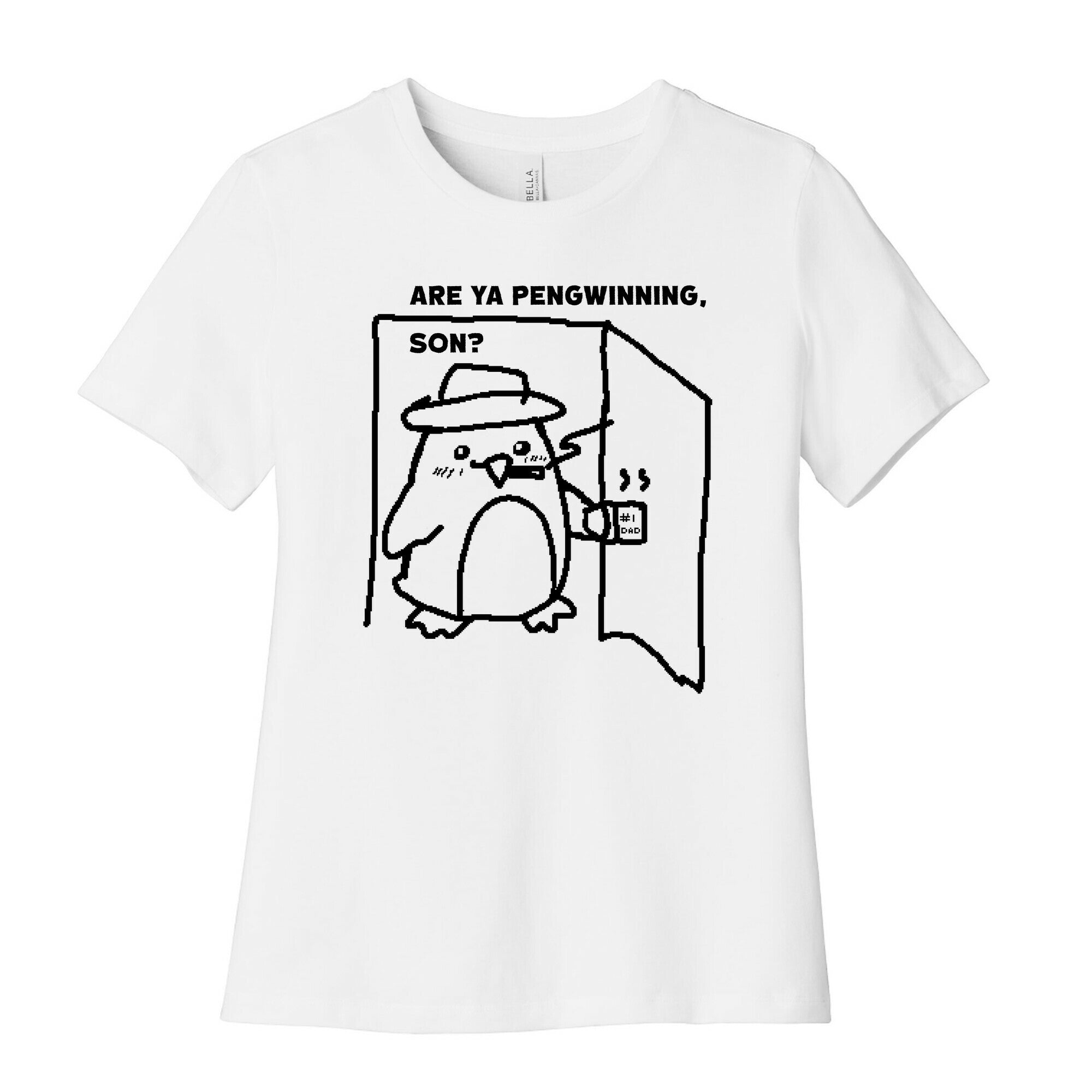 Are Ya Pengwinning, Son?  Women's Cotton Tee