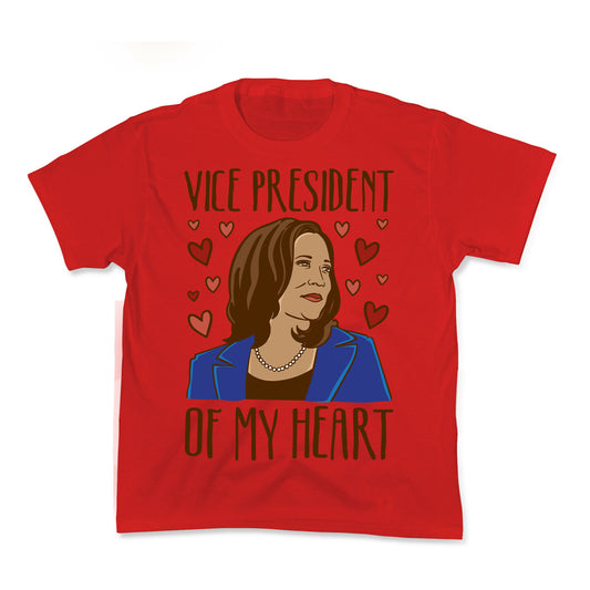 Vice President of My Heart  Kids Tee