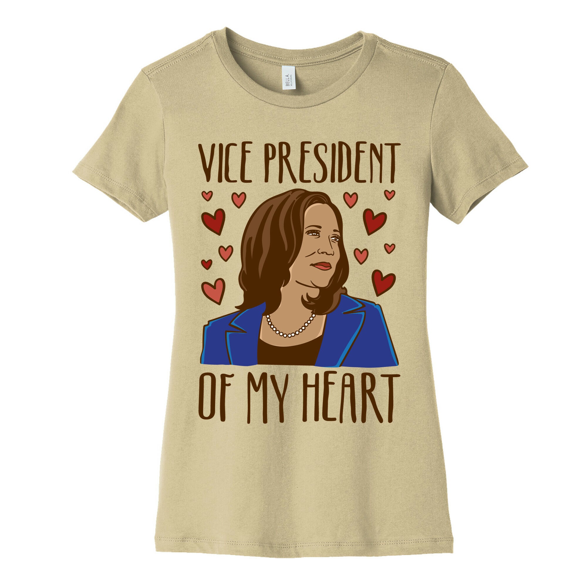 Vice President of My Heart  Womens Cotton Tee