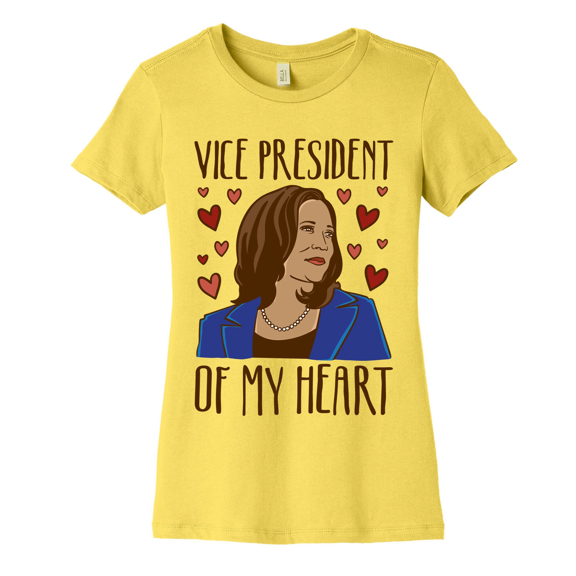 Vice President of My Heart  Womens Cotton Tee