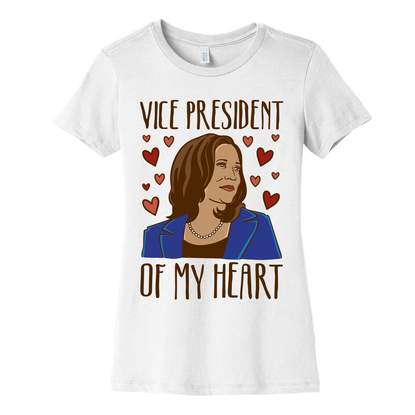 Vice President of My Heart  Womens Cotton Tee