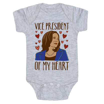 Vice President of My Heart  Baby One-Piece