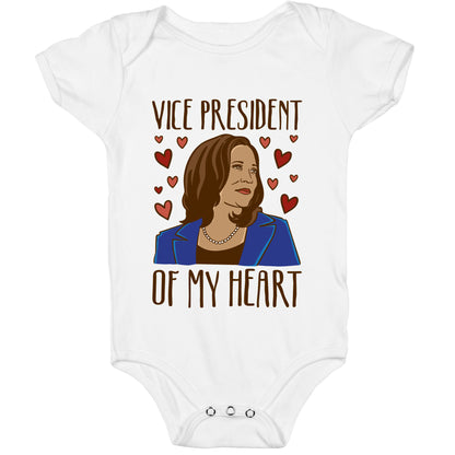 Vice President of My Heart  Baby One-Piece
