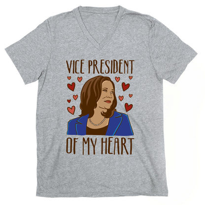 Vice President of My Heart  V-Neck