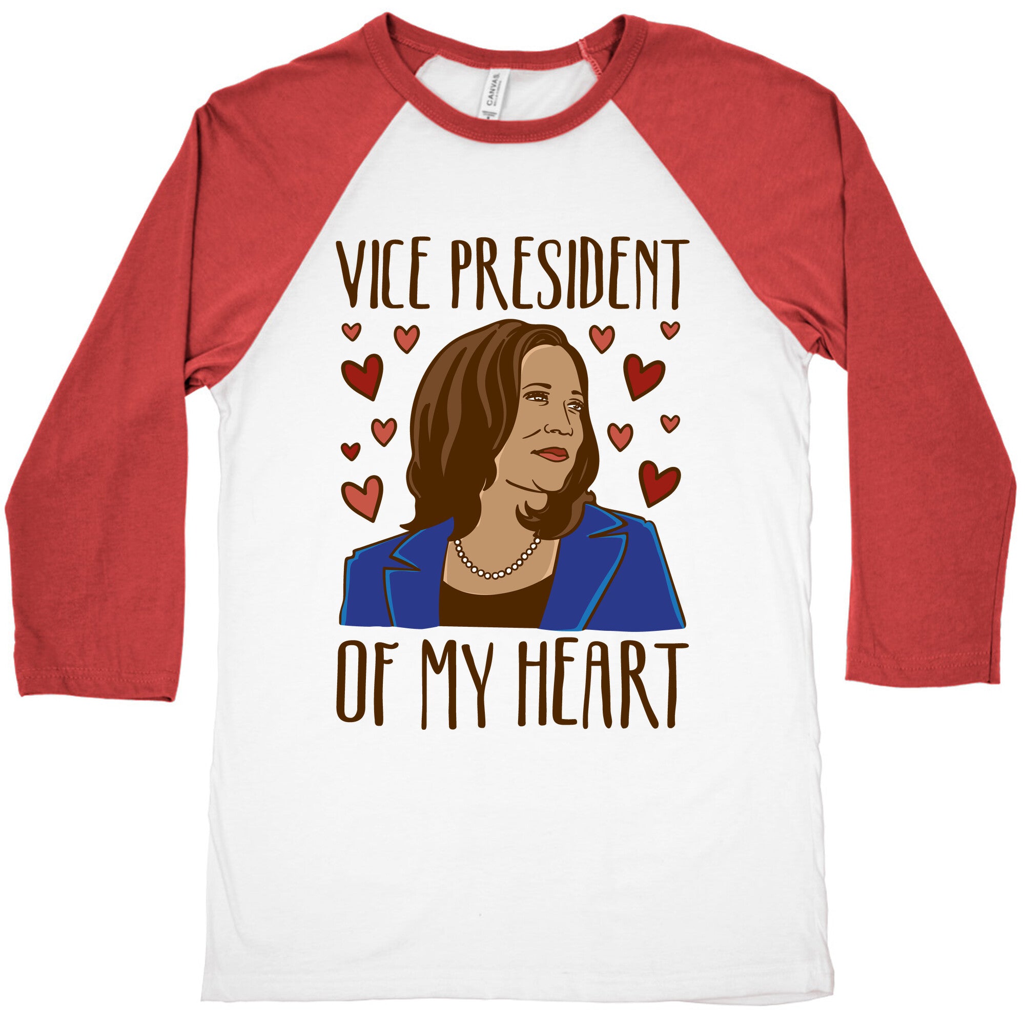 Vice President of My Heart  Baseball Tee