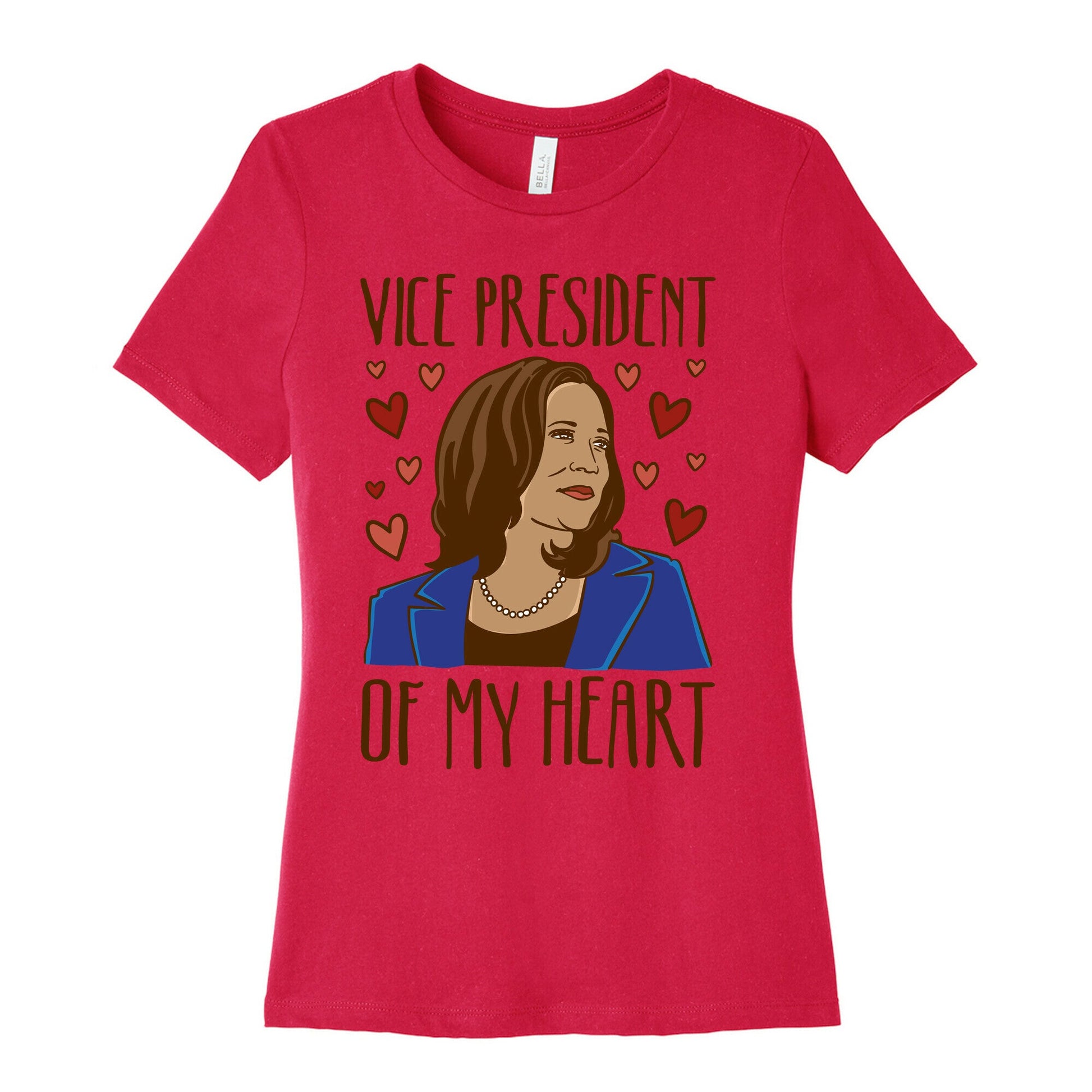 Vice President of My Heart  Womens Cotton Tee