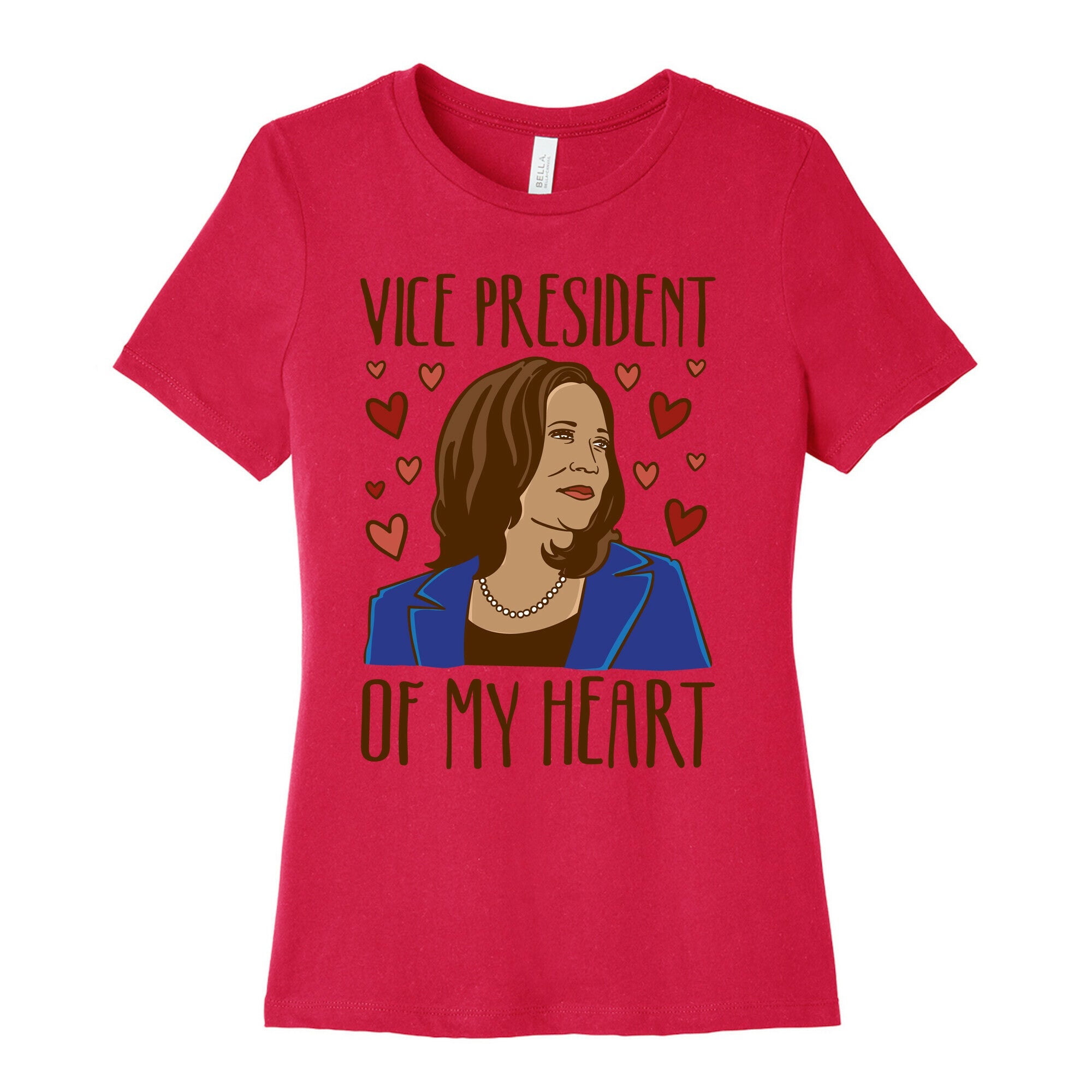 Vice President of My Heart  Womens Cotton Tee