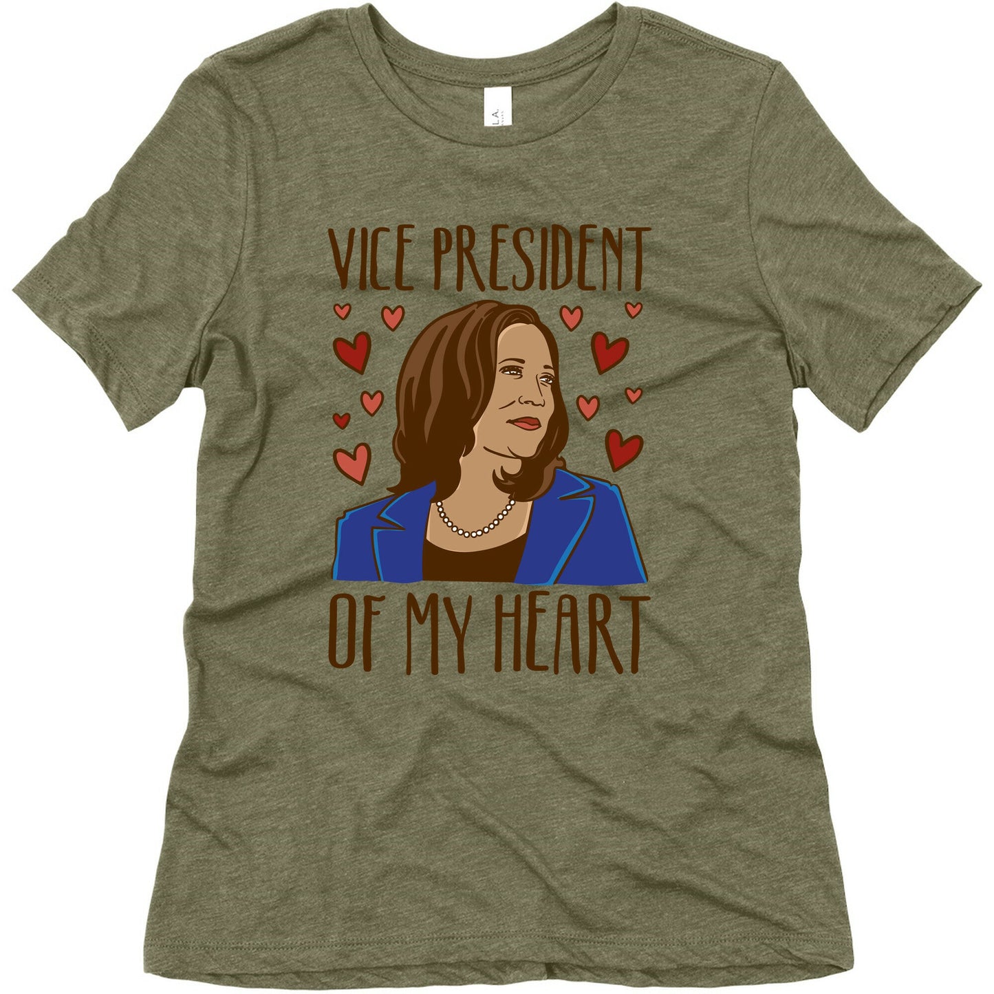 Vice President of My Heart  Womens Triblend Tee