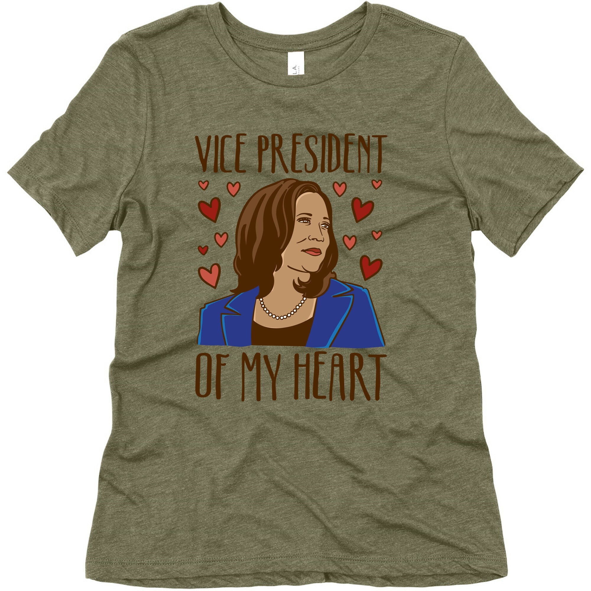 Vice President of My Heart  Womens Triblend Tee