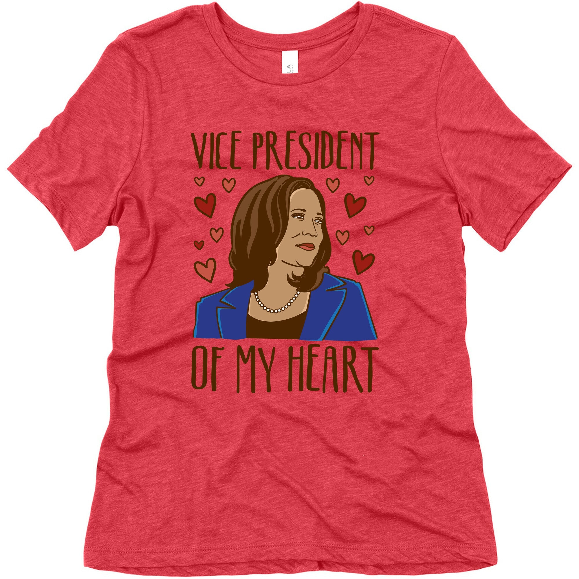 Vice President of My Heart  Womens Triblend Tee