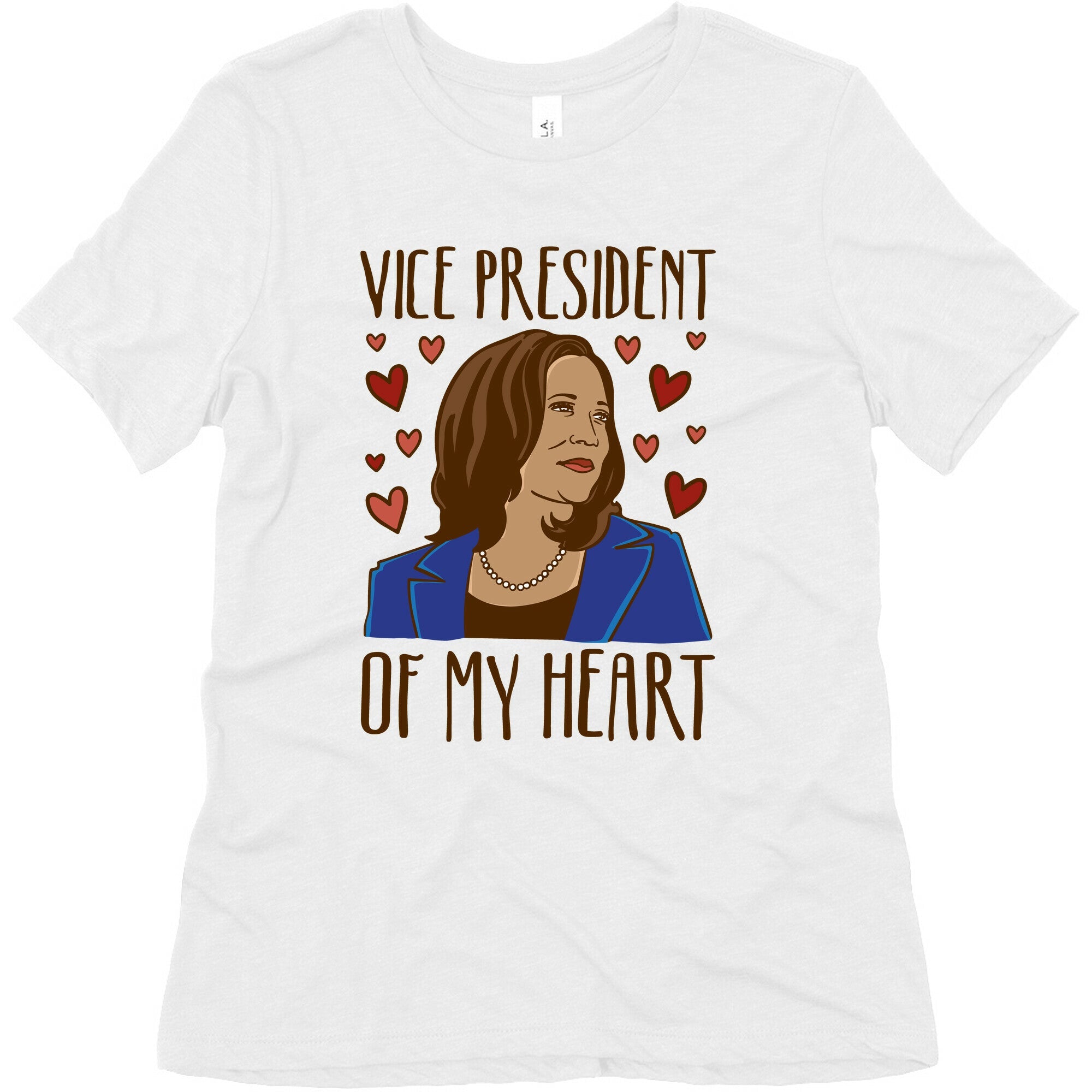 Vice President of My Heart  Womens Triblend Tee