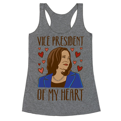 Vice President of My Heart  Racerback Tank
