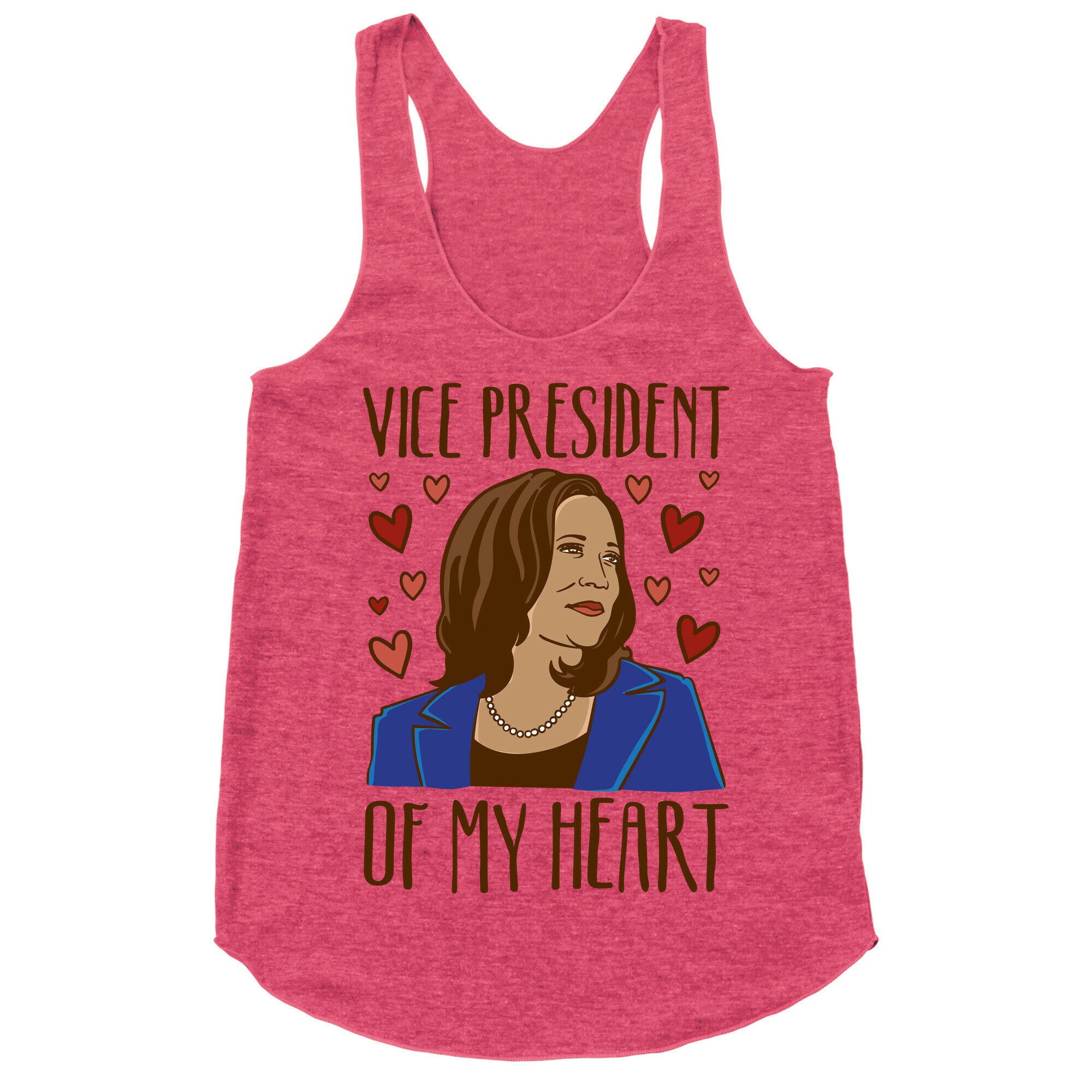 Vice President of My Heart  Racerback Tank