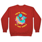You're Trout Of This World Crewneck Sweatshirt