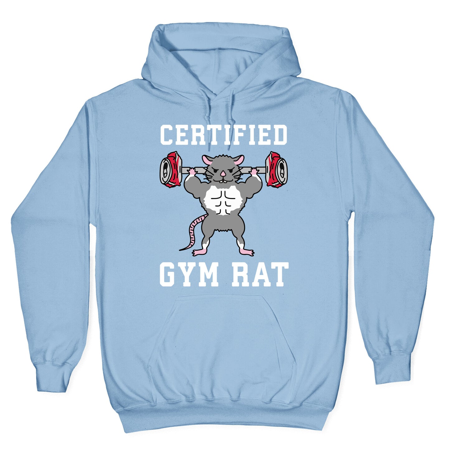 Certified Gym Rat Hoodie