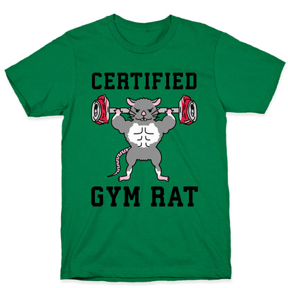 Certified Gym Rat T-Shirt